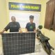 Dua orang pelaku pencurian panel surya diamankan