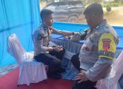 Bid Dokkes Polda Sultra Lakukan Pemeriksaan Kesehatan Personel Polres Konawe Usai Pelaksanaan Pengamanan TPS