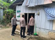 Bedah Rumah Dalam Rangka Hari Bhayangkara ke-78 Dimulai, Tim Polda Sultra Lakukan Survei dan Pengukuran di Kelurahan Abeli