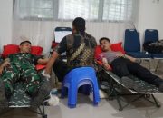 Setetes Darah Bermanfaat untuk Sesama, Personel Brimob Sultra Ikuti Donor Darah Dalam Rangka HUT ke-78 Korps Polisi Militer TNI Angkatan Darat (Pomad)