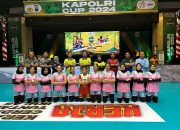 Tim Volly Putri Polda Sultra Pastikan Satu Tiket 8 Besar Kapolri Cup 2024 di Pontianak