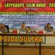 Dirlantas Polda Sultra Pimpin Latpraops Lilin Anoa 2024 untuk Pengamanan Natal dan Tahun Baru